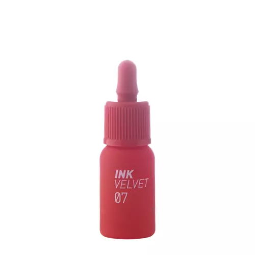 Peripera -  New Ink The Velvet AD - Lip Tint - 07 Girlish Red - 4g