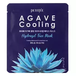 Petitfee - Agave Cooling Hydrogel Face Mask - Wohltuende kühlende Hydrogel-Gesichtsmaske - 32g