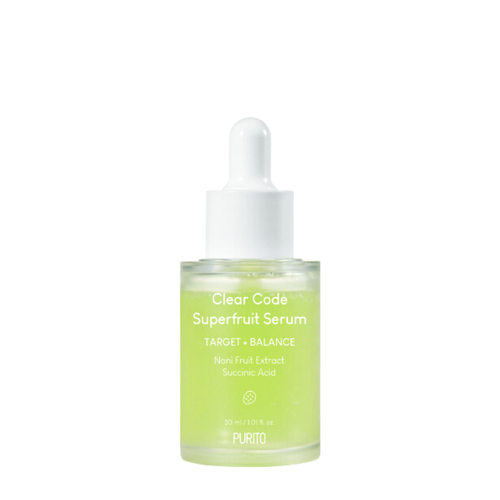 Purito - Clear Code Superfruit Serum - Seboregulierendes Serum mit Noni-Frucht-Extrakt - 30ml