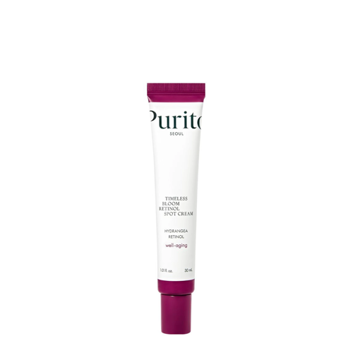 Purito Seoul - Timeless Bloom Retinol Spot Cream - Anti-Falten-Creme mit Retinol - 30ml