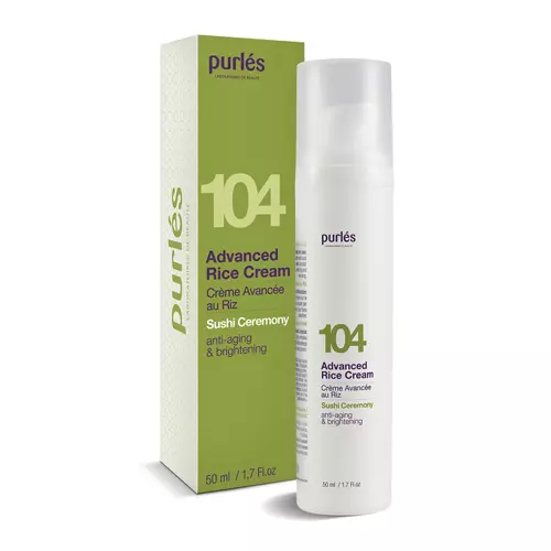Purles - 104 - Advanced Rice Cream - Antioxidantien, Antifalten-Reiscreme - 50ml