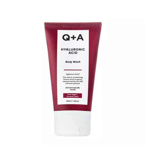 Q+A - Hyaluronic Acid Body Wash -  Feuchtigkeitsspendendes Körperwaschgel mit Hyaluronsäure - 50ml