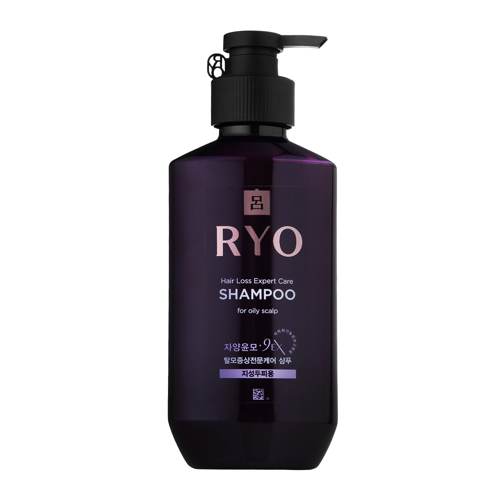 Ryo - Hair Loss Expert Care 9EX Shampoo For Oily Scalp - Anti-Haarausfall Shampoo - 400ml