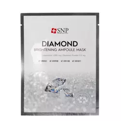 SNP - Diamond Brightening Ampoule Mask - Tuchmaske - 25ml