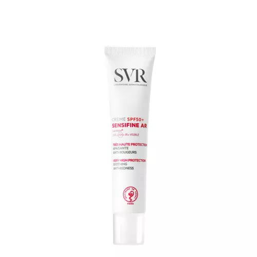 SVR - Sensifine AR Creme SPF50+ - Lindernde Creme mit sehr hohem Sonnenschutz für vaskuläre Haut - 40ml