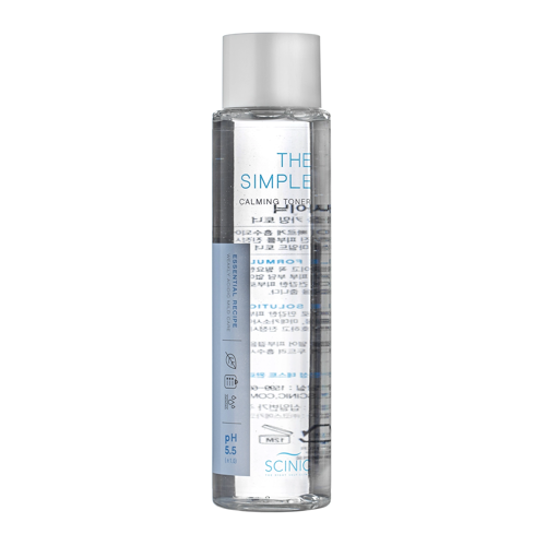 Scinic - The Simple Calming Toner - Linderndes Gesichtswasser für empfindliche Haut - 145ml