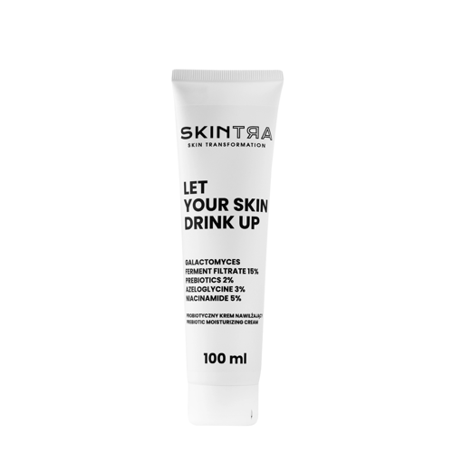 SkinTra - Let Your Skin Drink Up - Prebiotische Feuchtigkeitscreme - Tube 100ml