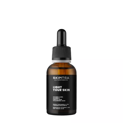 SkinTra - Light Your Skin - Serum mit Vitamin C 20% und Ferulasäure - 30ml