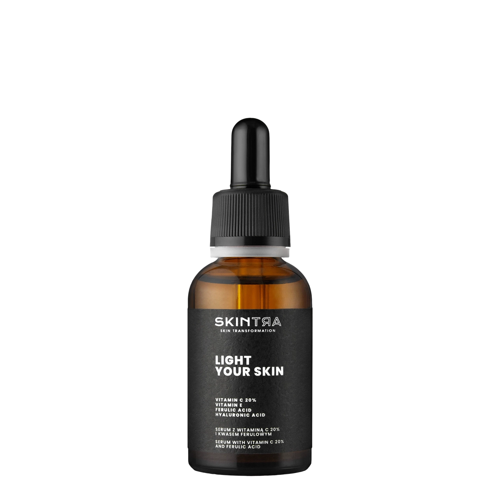 SkinTra - Light Your Skin - Serum mit Vitamin C 20% und Ferulasäure - 30ml