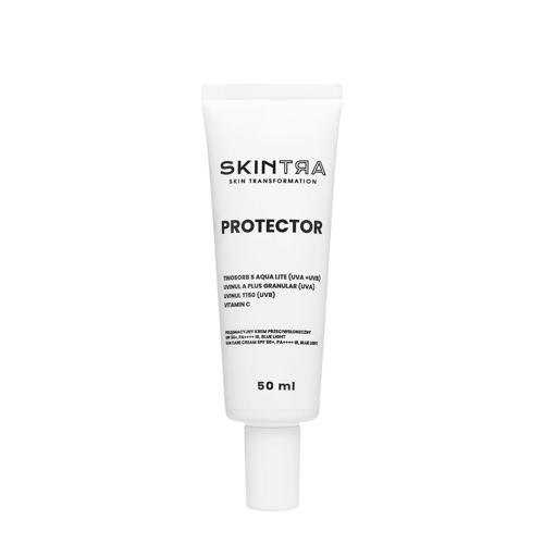 SkinTra - Protector - Nährende Sonnenschutzcreme SPF 50+/PA++++, IR, BLUE LIGHT - 50ml