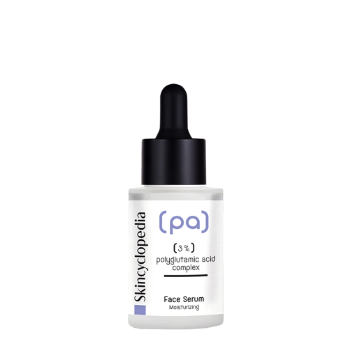 Skincyclopedia -  Face Serum 3% Polyglutamic Acid Complex - Feuchtigkeitsspendendes Gesichtsserum - 30ml
