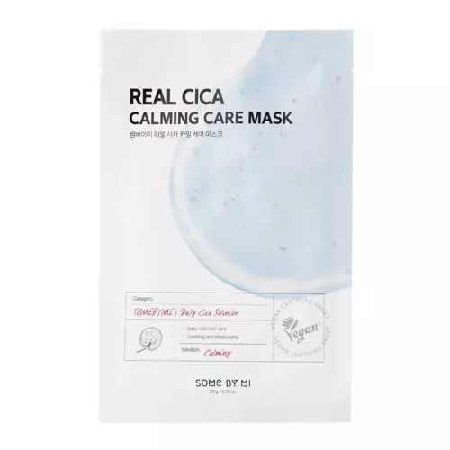 Some By Mi - Real Cica Calming Care Mask - Lindernde Tuchmaske- 20g