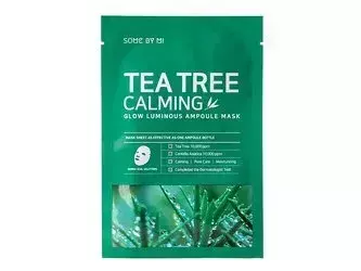 Some By Mi - Tea Tree Calming - Glow Luminous Ampoule Mask - Lindernde Maske mit Teebaumextrakt - 25g