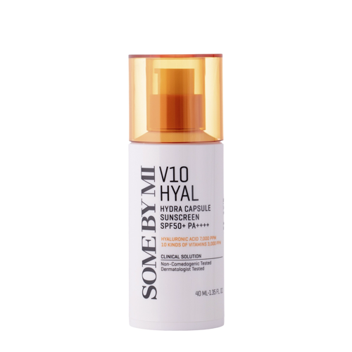 Some By Mi -V10 Hyal Hydra Capsule Sunscreen SPF 50+ PA++++ - Sonnenschutzcreme - 40ml