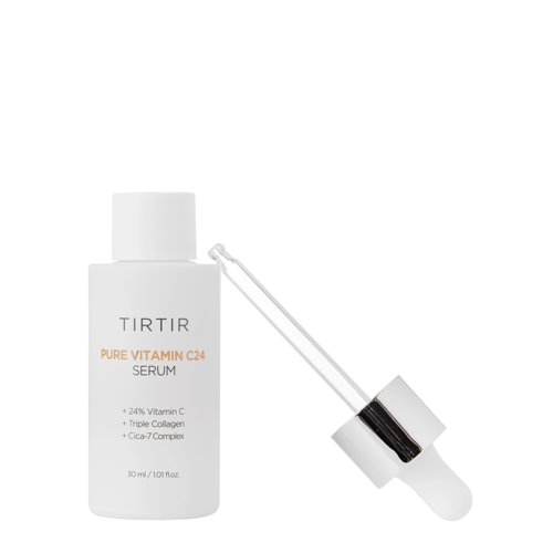 TIRTIR - Pure Vitamin C24% Serum - Aufhellendes und straffendes Gesichtsserum mit Vitamin C - 30ml