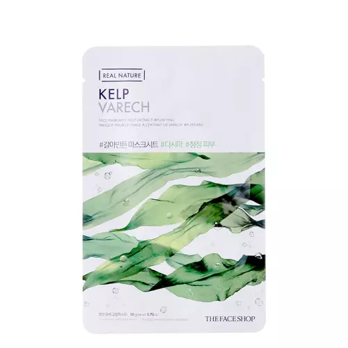 The Face Shop - Natürliche Maske - Kelp - Seetang-Extrakt Tuchmaske - 20g