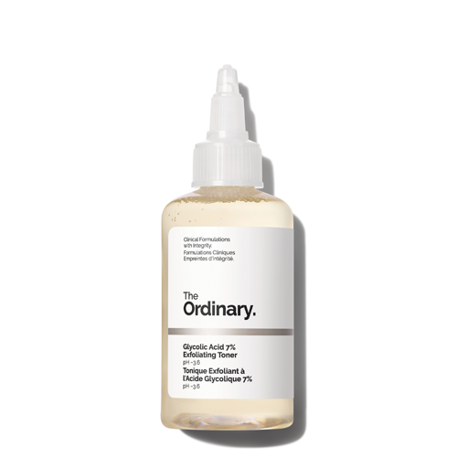 The Ordinary - Glycolic Acid 7% Exfoliating Toner - Peeling Gesichtswasser mit 7% Glykolsäure - 100ml