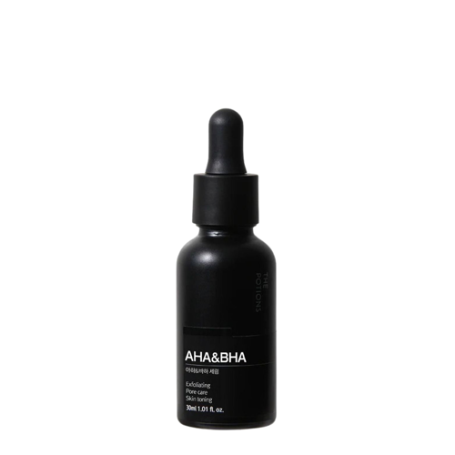 The Potions - AHA&BHA Serum - Exfolierendes Gesichtsserum mit AHA- und BHA-Säuren - 30ml