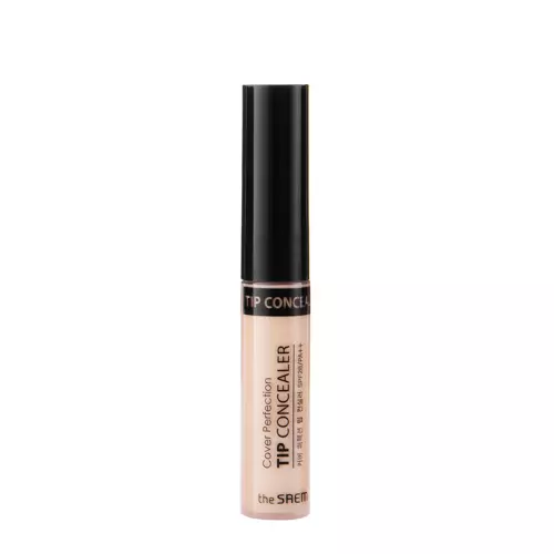 The Saem - Cover Perfection Tip Concealer - SPF28/PA++ - Abdeckender Concealer - 1.25 Light Beige - 6.5ml