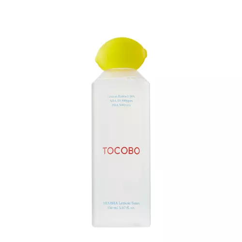 Tocobo - AHA BHA Lemon Toner - Zitronen-Gesichtswasser mit AHA- und BHA Säuren - 150ml