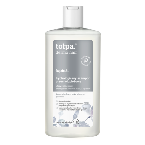 Tołpa - Dermo Hair - Trichologisches Anti-Schuppen-Shampoo - 250ml