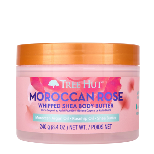 Tree Hut - Whipped Body Butter Moroccan Rose - Feuchtigkeitsspendende Körperbutter - Marokkanische Rose - 240g