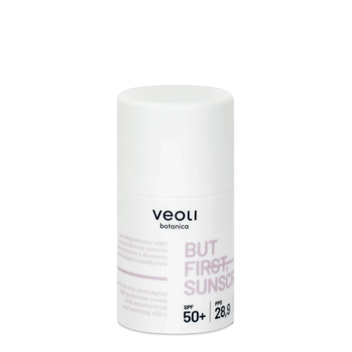 Veoli Botanica - But First, Sunscreen - Breitspektrum-Licht Anti-Aging Feuchtigkeits- und Beruhigungscreme - 50ml