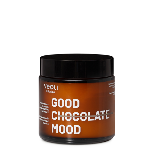 Veoli Botanica - Good Chocolate Mood - Vegane Massagekerze - 100ml