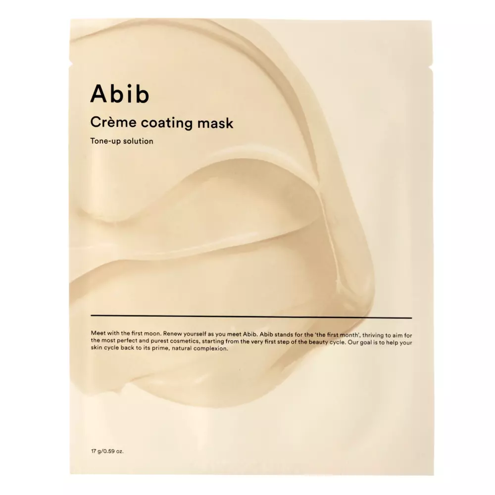 Abib - Crème Coating Mask Cooling Solution - Kühlende Tuchmaske - 17g