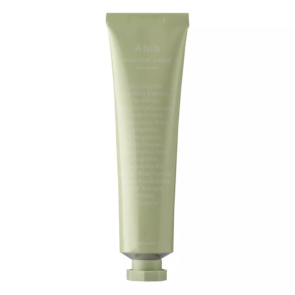 Abib - Heartleaf Creme Calming Tube - Lindernde Creme mit Houttuynia Cordata - 75ml