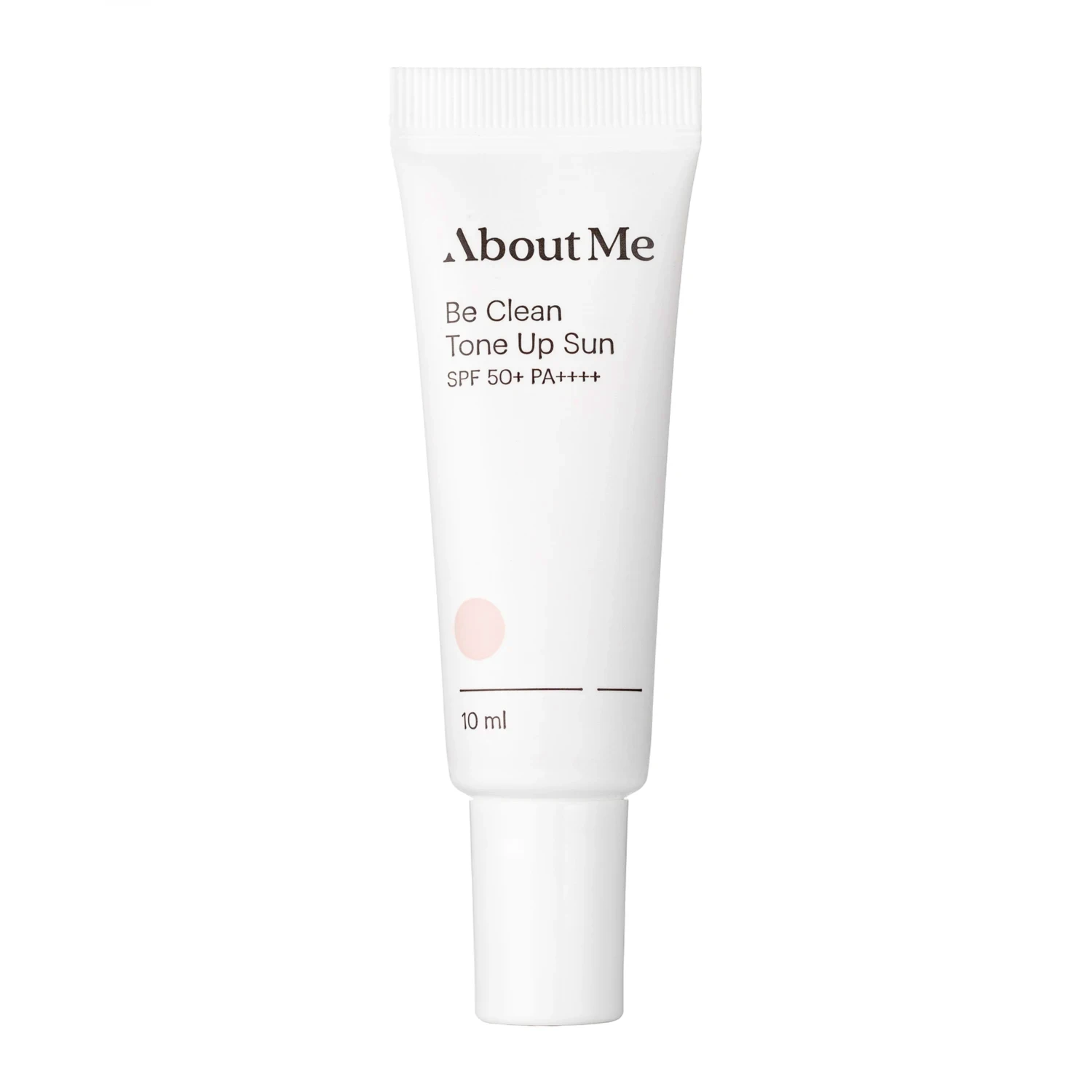 About me - Be Clean Tone Up Sun SPF50+ PA++++ - Leichte Tonisierungscreme mit physikalischen Filtern - 10ml