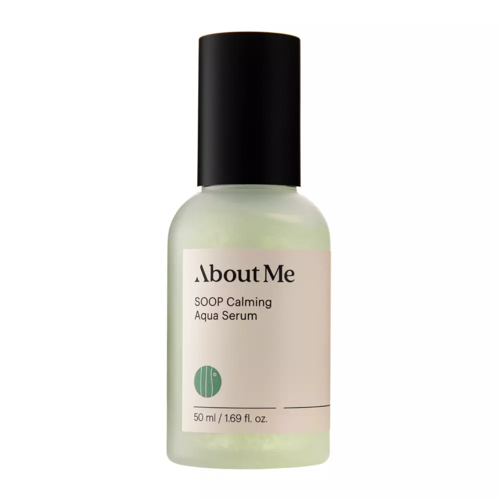 About me - Soop Calming Aqua Serum  - Linderndes Zypressenwasser-Serum - 50ml 