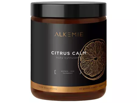 Alkmie - Citrus Calm - Soja Kerze - 180ml