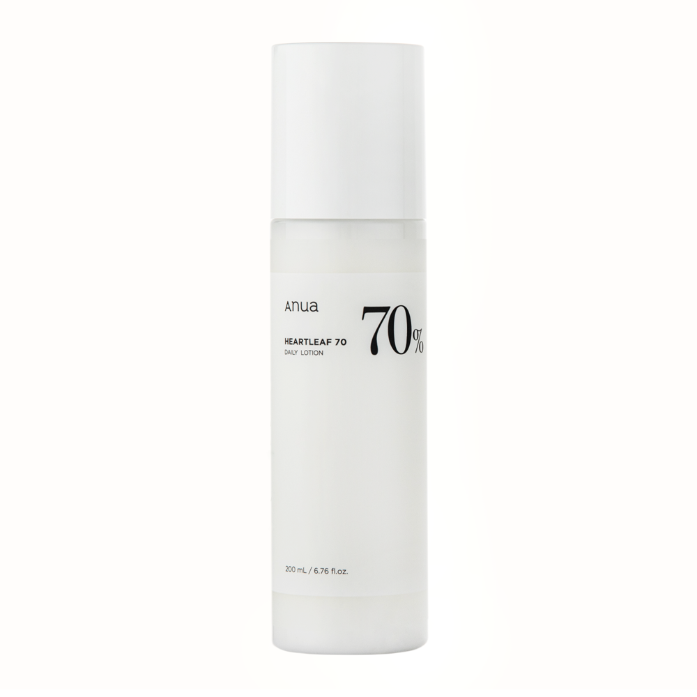 Anua - Heartleaf 70% Daily Lotion - Lindernde und feuchtigkeitsspendende Emulsion für das Gesicht - 200ml