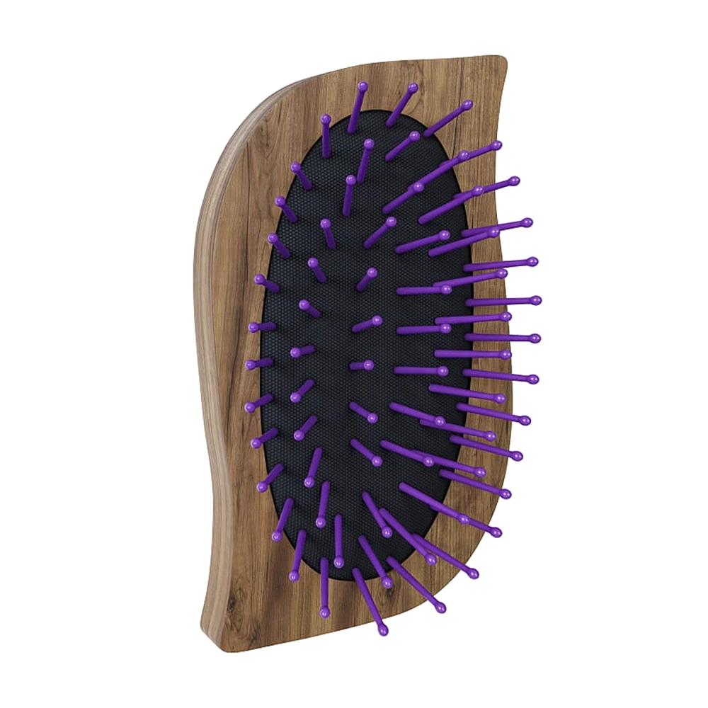 Anwen - Travel Hair Brush - Mini-Haarbürste aus Holz