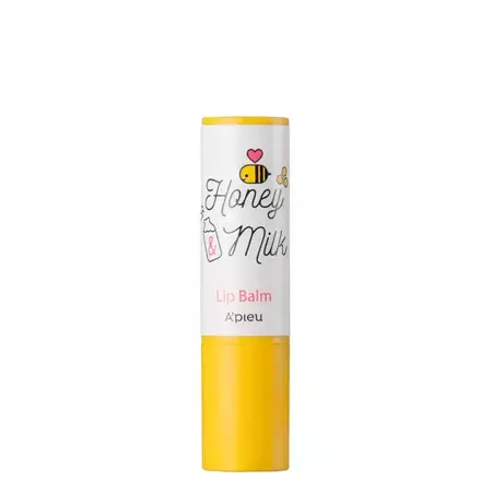 A'pieu - Honey & Milk Lip Balm - Honig-Lippenbalsam - 18ml