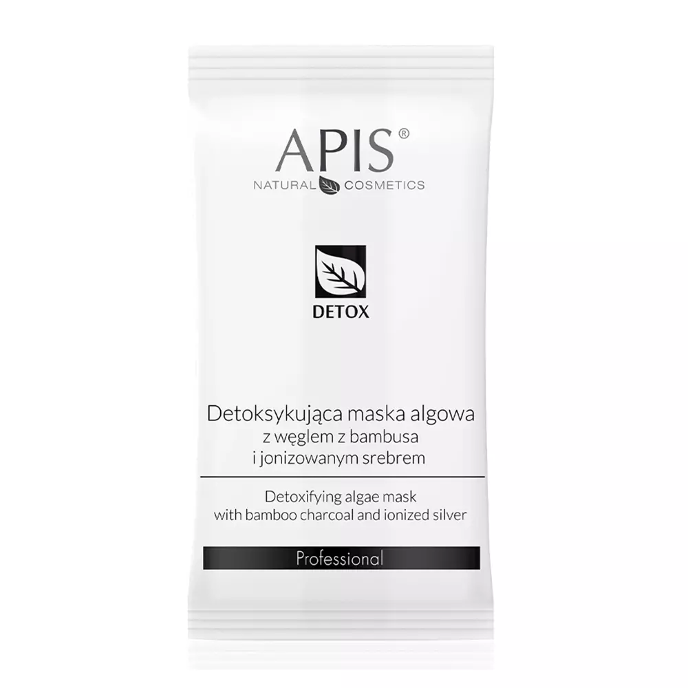 Apis - Detox - Entgiftende Algenmaske mit Bambuskohle und ionisiertem Silber - 20g