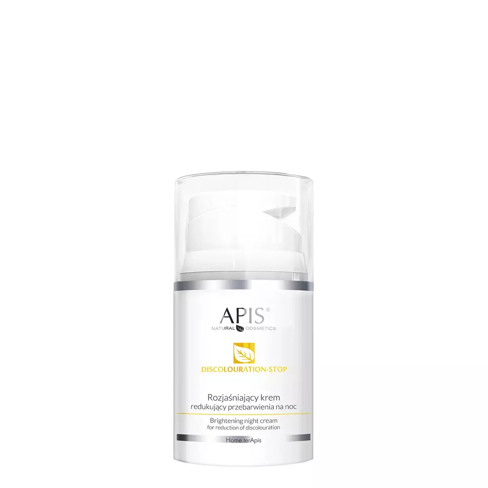 Apis - Discolouration-Stop - Brightening Night Cream for Reduction of Discolouration - Aufhellende, Verfärbungen reduzierende Nachtcreme - 50ml