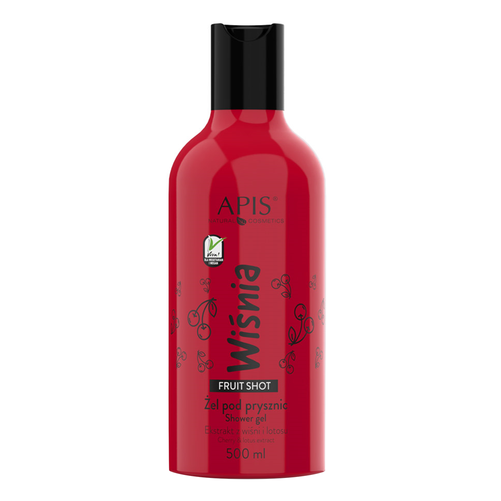 Apis - Fruit Shot - Kirsche Duschgel- 500ml