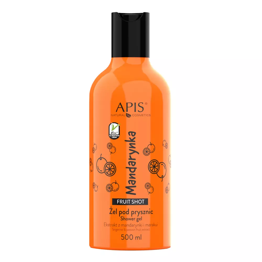 Apis - Fruit Shot - Mandarinen-Duschgel - 500ml