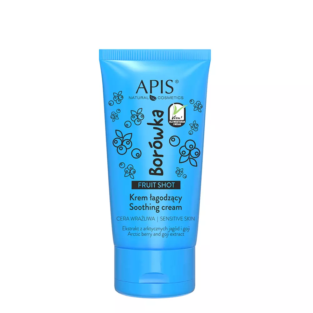 Apis - Lindernde Creme für empfindliche Haut - Heidelbeere - 50ml