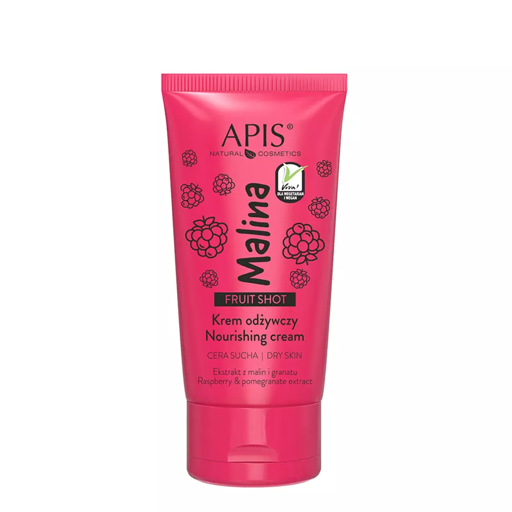 Apis - Nährende Creme für trockene Haut - Himbeere - 50ml