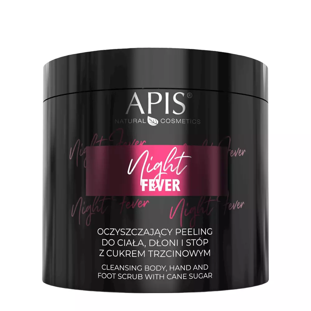 Apis - Night Fever - Reinigendes Körper-, Hand- und Fuß-Peeling mit Rohrzucker - 700g