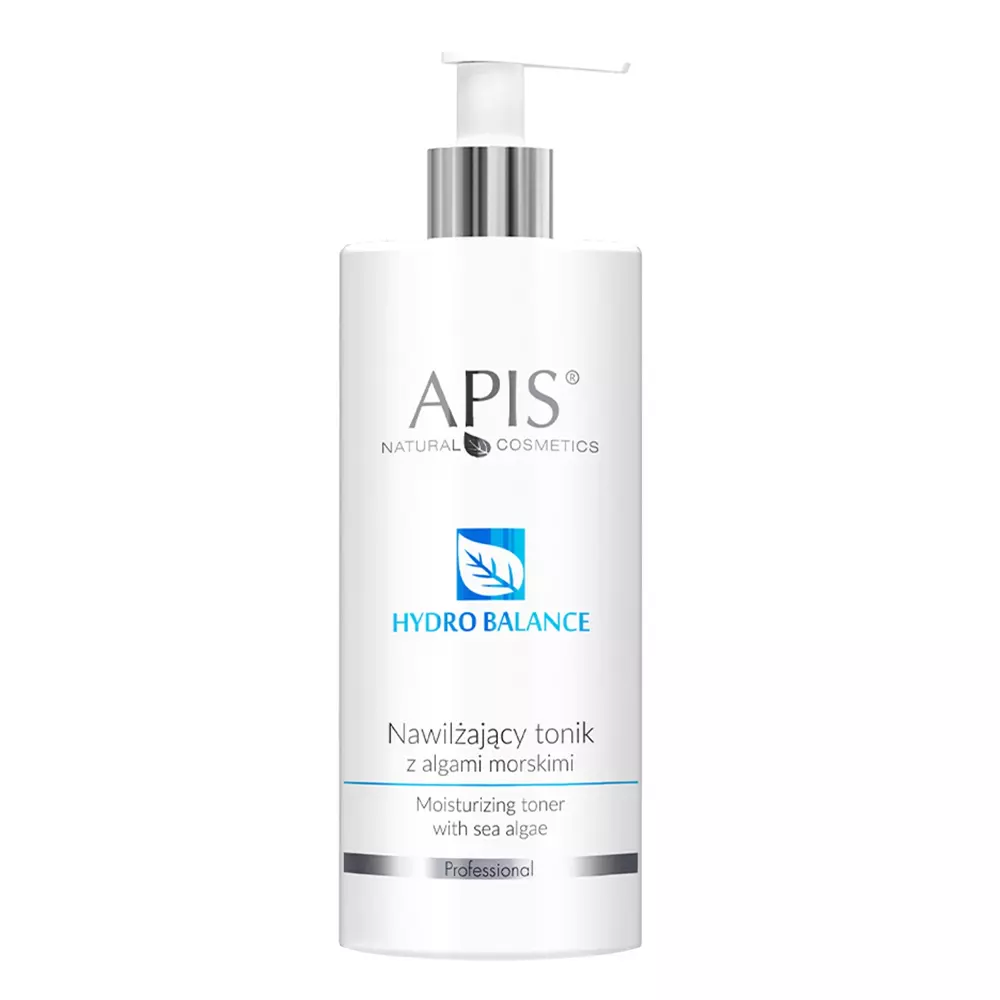 Apis - Professional - Hydro Balance - Moisturizing Toner with Sea Algae - Feuchtigkeitsspendendes Gesichtswasser mit Meeresalgen  - 500ml