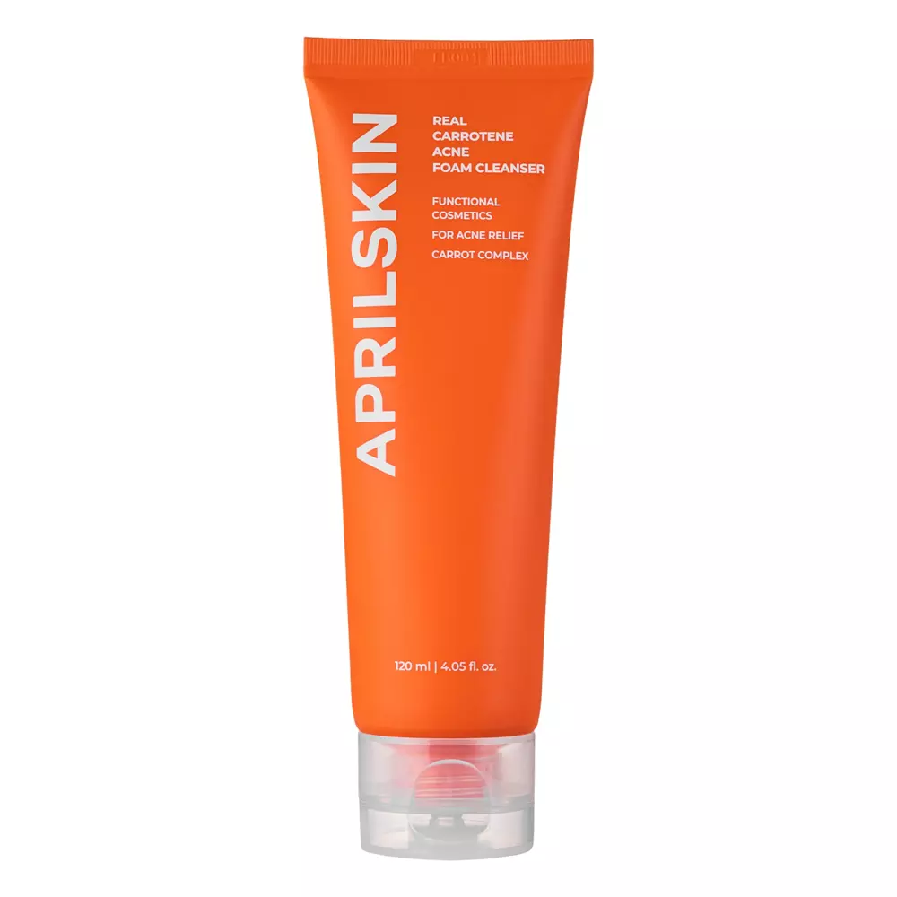 Aprilskin - Carrotene Clarifying Foam Cleanser - Karotten-Gesichtswaschschaum - 120ml