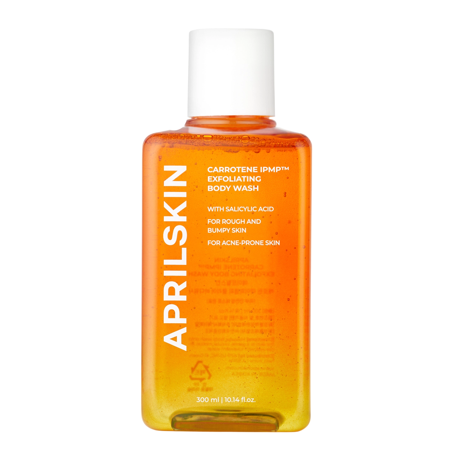 Aprilskin - Carrotene IPMP Exfoliating Body Wash - Peelendes Körperwaschgel - 300ml