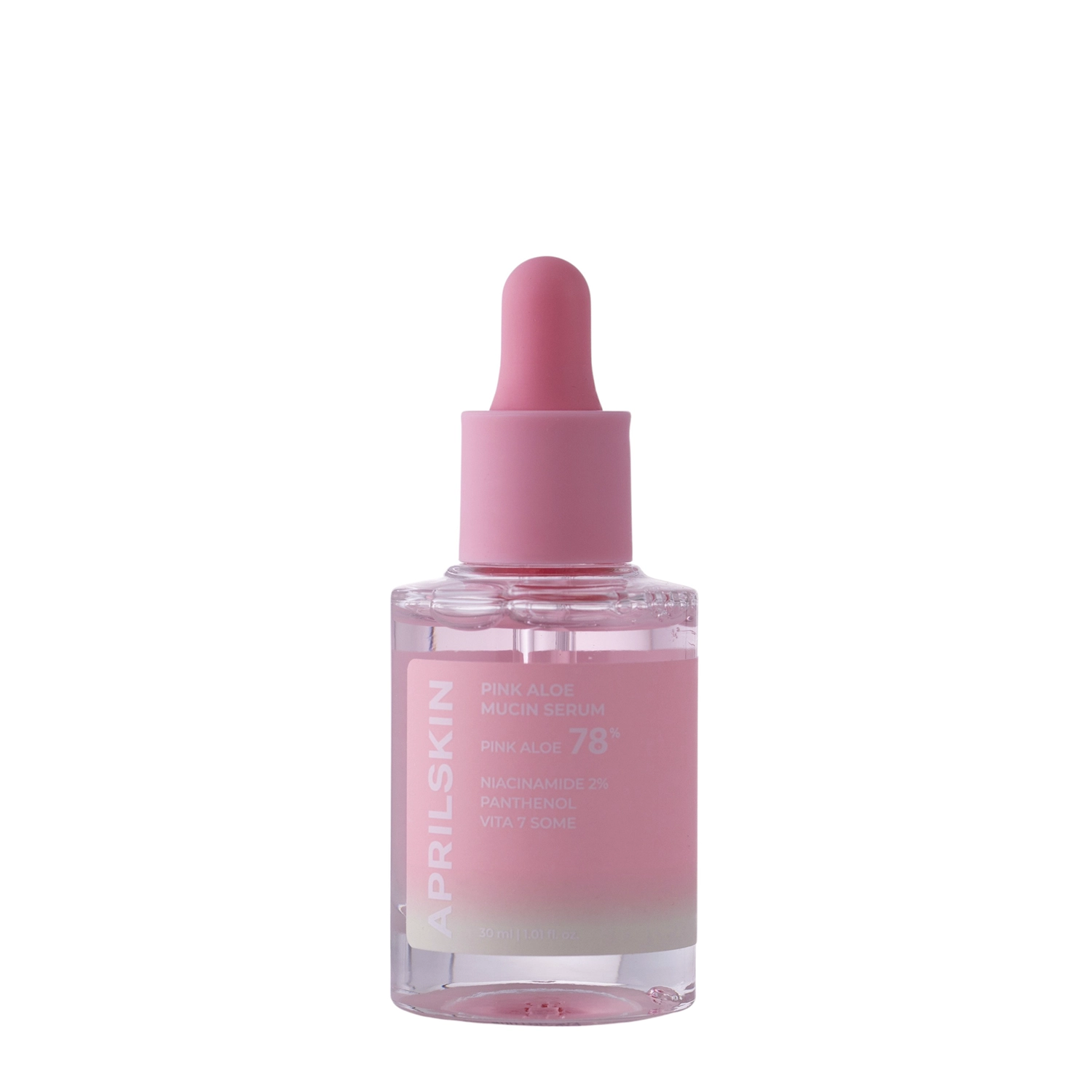 Aprilskin - Pink Aloe Mucin Serum - Linderndes Gesichtsserum mit Aloe Vera - 30ml