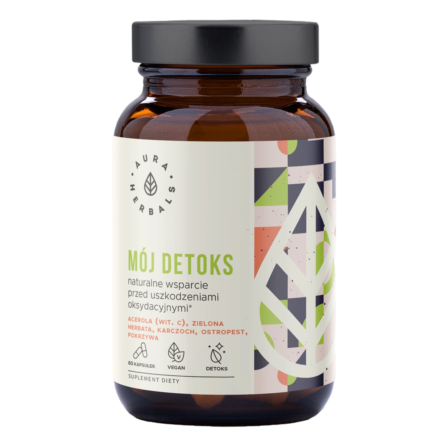 Aura Herbals - Mein Detox Natürliche Unterstützung gegen oxidative Schäden - Kapseln - 60pcs