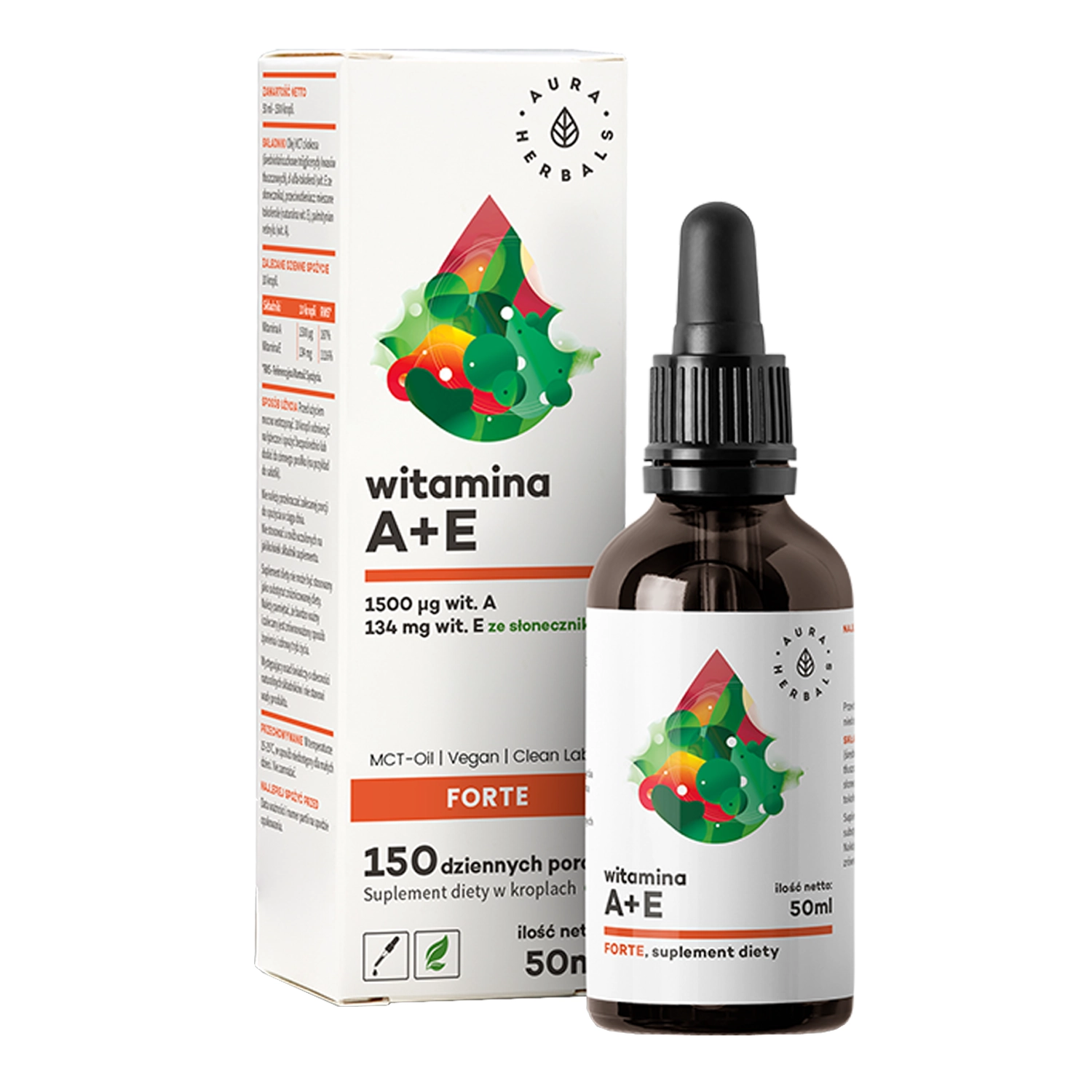 Aura Herbals - Vitamin A + E - Tropfen - 30ml