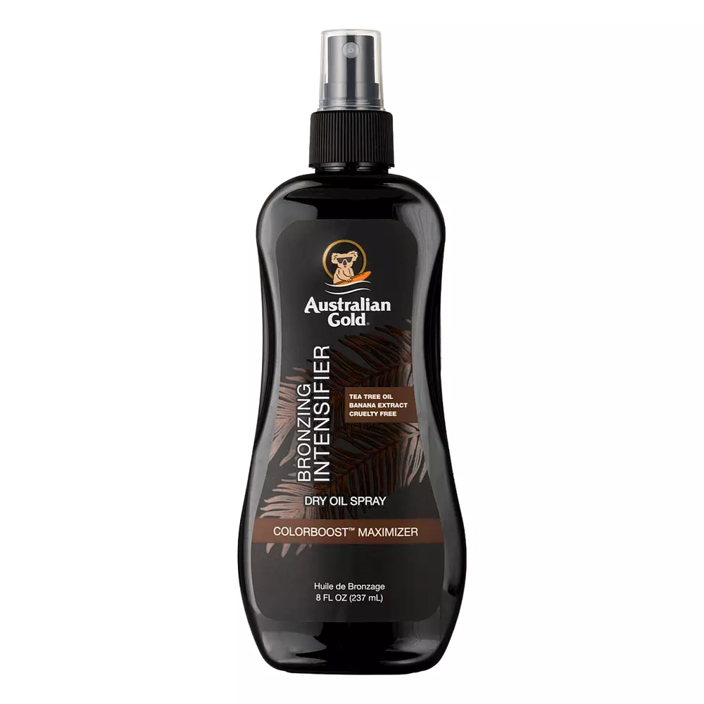 Australian Gold - Bronzing Dry Oil Spray Intensifier - Trockenes Bräunungsöl zur Beschleunigung der Bräunung - 237ml